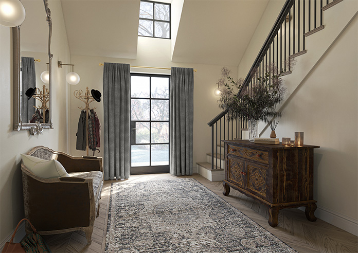 Florence Faux Suede, Woodland - Made to Measure Curtains - Image 8